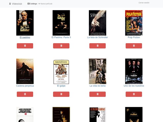 Video store application